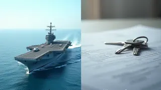 US-Träger USS George Washington trifft ein; Untersuchung deckt problematische Mietnebenkosten auf