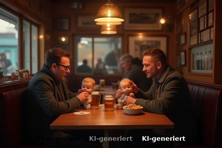 Väter-Workshop in der Kneipe: Styling statt Stammtisch