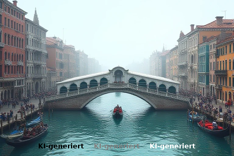 Venedig geht gegen Vandalismus vor: Drei Touristen nach Rialto-Graffiti festgenommen