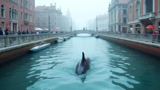 Venedigs Bürgermeister mahnt zur Rücksicht auf Delfin im Canal Grande