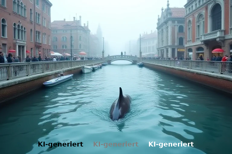 Venedigs Bürgermeister mahnt zur Rücksicht auf Delfin im Canal Grande
