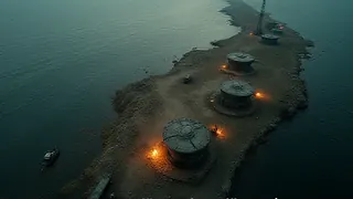 Vereinigte Staaten greifen iranische Raketenstellungen auf Larak-Insel an