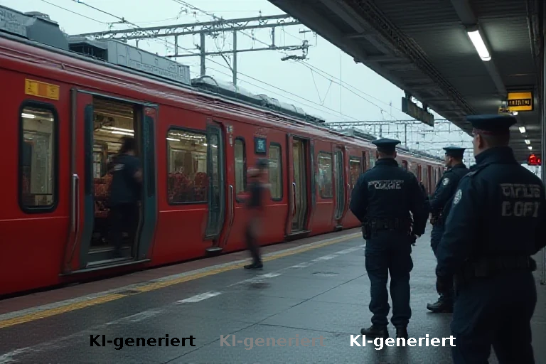 Vergessene Kinder auf dem ICE: Raucherpause endet in Polizei-Einsatz