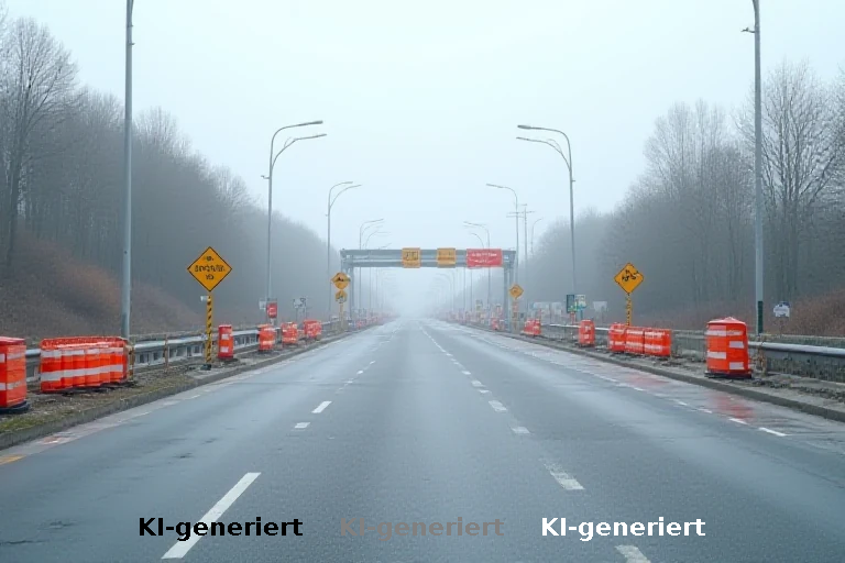Verkehrskollaps durch A1-Ausbau: Brückensanierung in Hamm-Werne blockiert Nordlippestraße