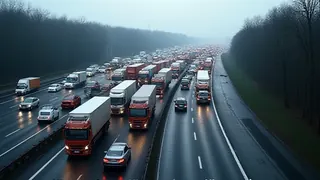 Verkehrskollaps durch Ferienende und Lkw-Lockerungen