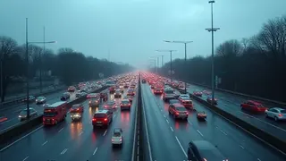 Verkehrskollaps in Hamburg: Liveticker dokumentiert Staus und Unfälle
