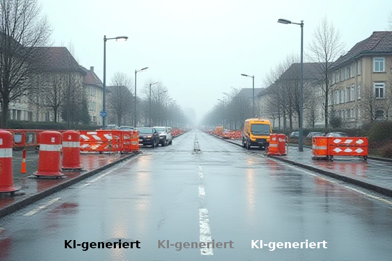 Verkehrskollaps in Kirchlinde: Kanalbau blockiert Wochenendverkehr und ÖPNV