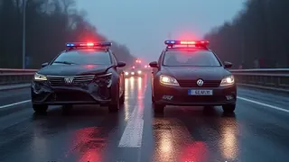 Verkehrsunfall an A8-Auffahrt: 37-Jähriger bei Kollision verletzt