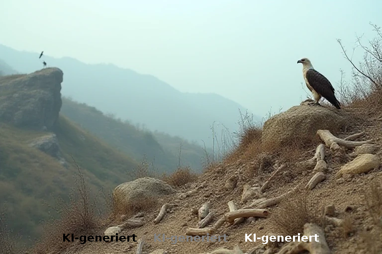 Verschiebung von Kadaverdeponien rettet Aasfresser in Dehradun