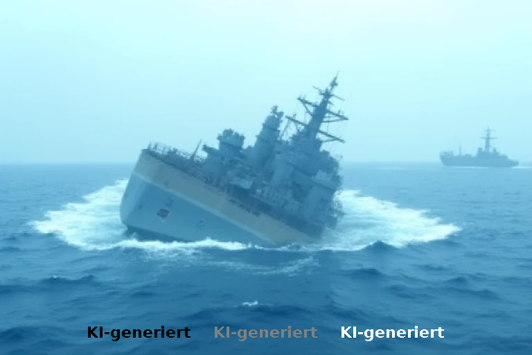 Versenkung alter Kriegsschiffe als militärische Inszenierung im Pazifik