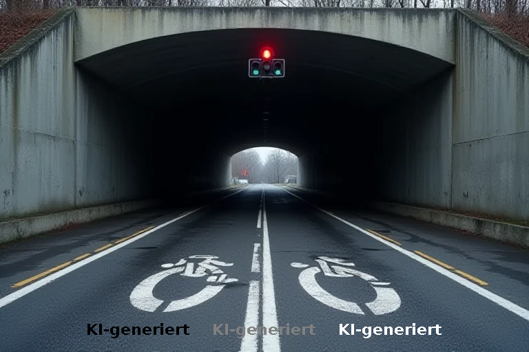 Zürcher Veloweg-Aktion am Milchbucktunnel als rechtswidrig eingestuft