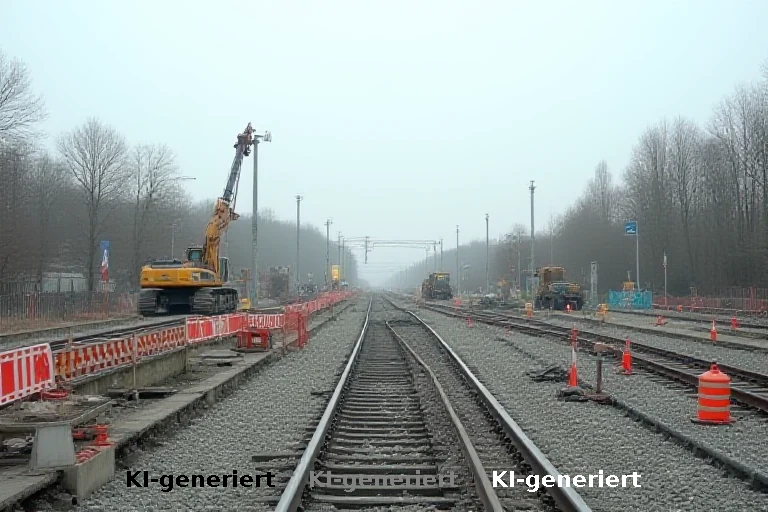 Vierzehnmonatige Sperrung: Bahn plant Großbaustelle auf der Achse Berlin-Hannover