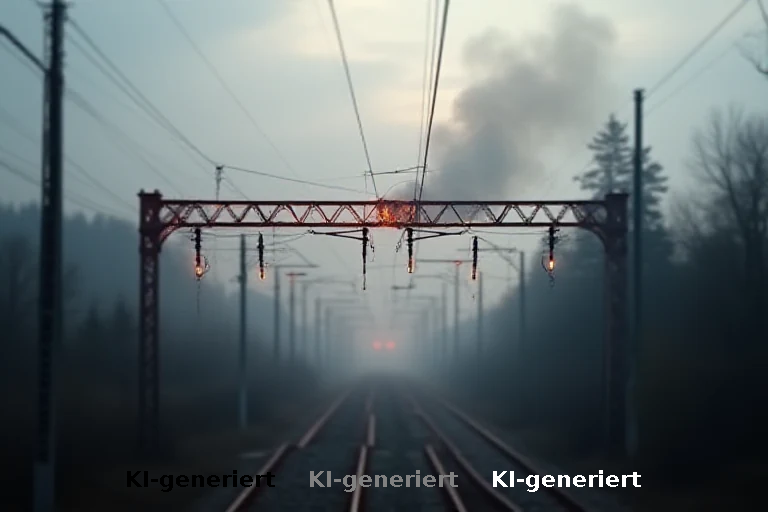 Vogel statt Sabotage: Brand an Münsteraner Oberleitung