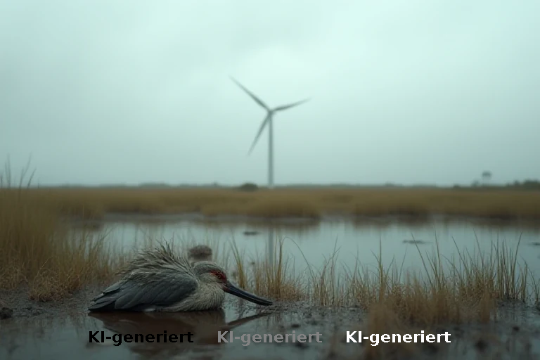 Vogelgrippe und Windpark: Ökologen warnen vor Bedrohung gefährdeter Arten