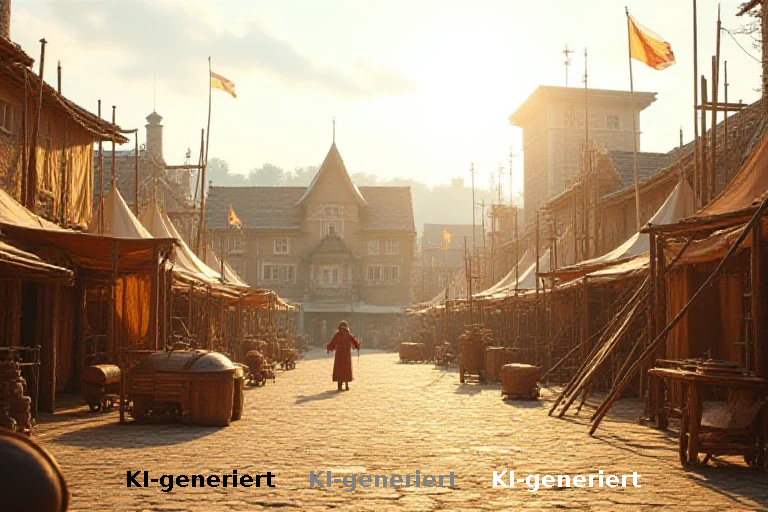 Vorbereitungen für Gundelfinger Mittelalterspectaculum laufen: Natürlich wird auch improvisiert