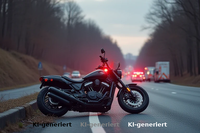 Vorfahrtmissachtung in Balzhausen: Motorradfahrer zahlt für Fehler