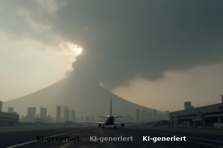 Vulkanasche über Jakarta: Über 200 Flüge abgesagt