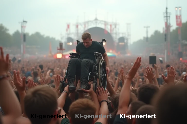 Wacken-Event: Inklusion durch Rollstuhl-Crowdsurfing und soziale Projekte