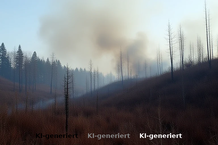 Waldbrand bei Manching: Ungeklärte Ursache und begrenzte Schäden