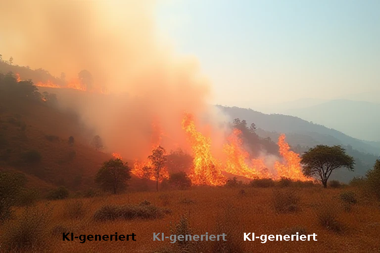 Waldbrand bei Villa de Leyva: Bedrohung für Ökosystem und Tourismus