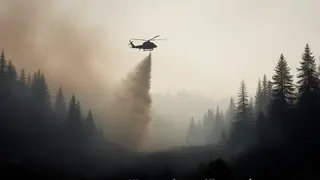 Waldbrandbekämpfung: Bundeswehr hilft in Belgien gegen Waldbrand