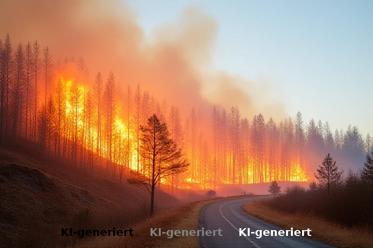 Waldbrandkatastrophen in Europa: Evakuierungen und menschliche Ursachen im Fokus