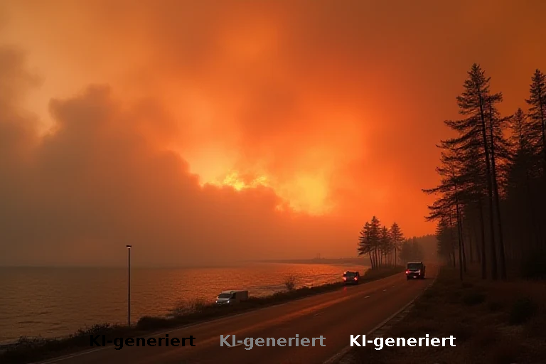 Waldbrandkrise an der französischen Atlantikküste: Evakuierungen und unklare Hilfsmechanismen