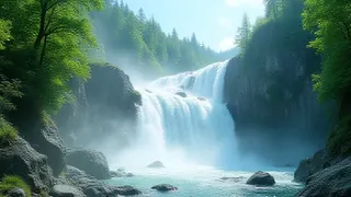 Wanderempfehlung im Oberallgäu: Hinanger Wasserfälle als kühle Abkühlung im Sommer