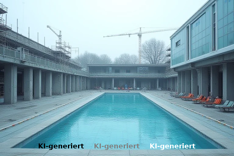 War totaler Scheiß : Kosten für Volksbad um ein Drittel höher als geplant