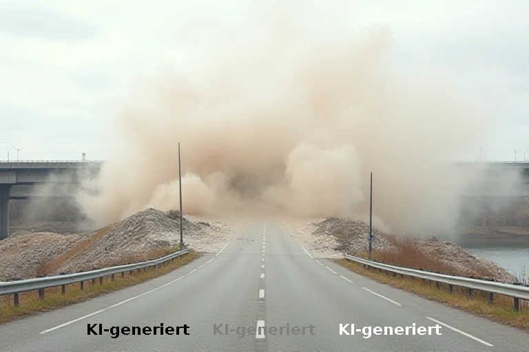 Waren Müritz : Kontrollierte Sprengung der Südbrücke zwingt 290 Anwohner zur Räumung