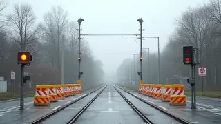 Warnbaken an Bahnübergängen: Abstandsregel, Überholverbot und Bußgelder im Detail