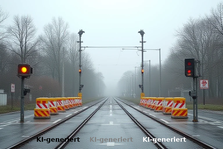Warnbaken an Bahnübergängen: Abstandsregel, Überholverbot und Bußgelder im Detail