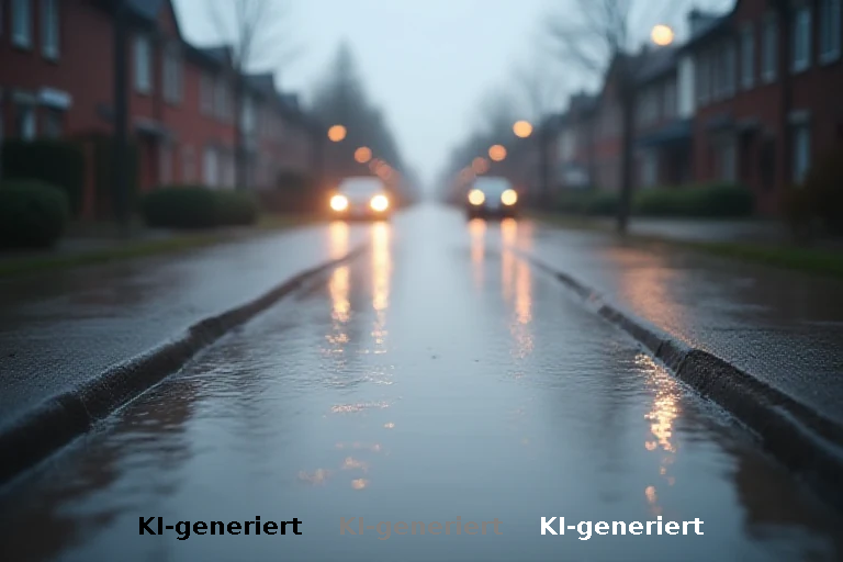 Wasser auf der Derner Straße: Lünen entgeht größeren Schäden trotz Starkregens
