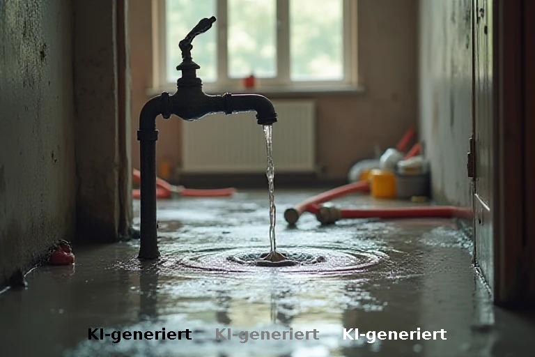Wasserschaden durch vergessenen Hahn: Feuerwehr räumt Keller in Weyhe