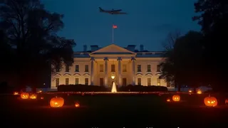 Weißes Haus inszeniert Halloween-Event mit 6.000 Besuchern und Luftwaffen-Auftritt