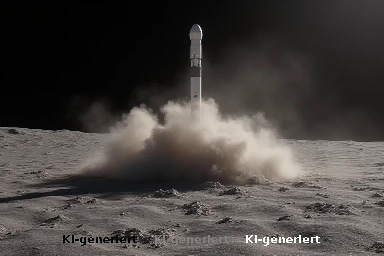Weltraumschrott trifft Mond: SpaceX-Raketenstufe zerschellt auf der Mondoberfläche