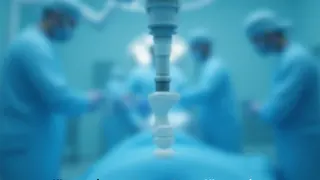Weltweit erste robotergestützte Knieoperation mit Keramikimplantat in Indien