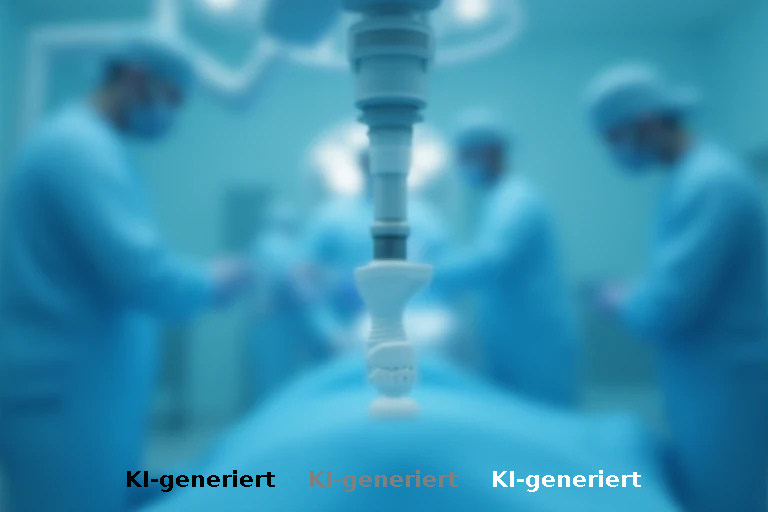 Weltweit erste robotergestützte Knieoperation mit Keramikimplantat in Indien