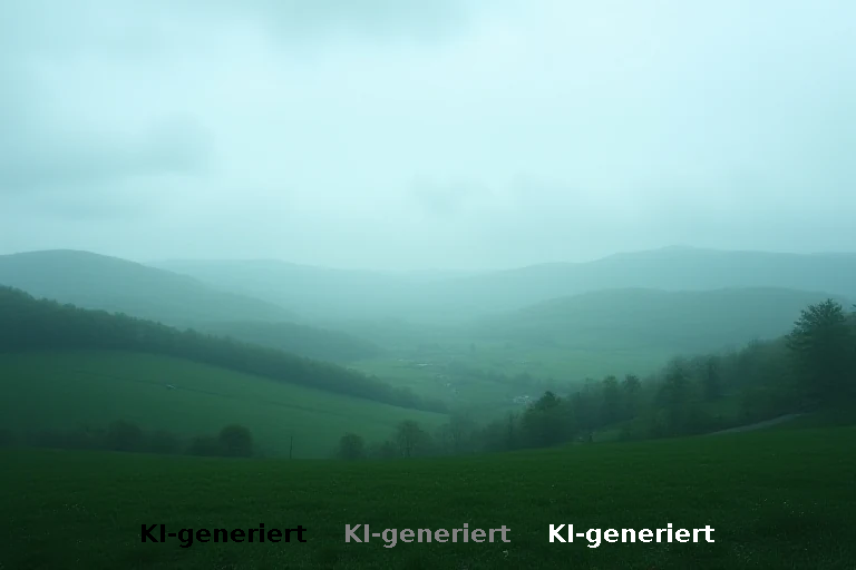 Wetterlage: Gemischte Bewölkung und regionale Niederschläge im Nordwesten