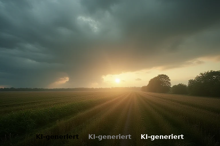 Wetterlage: Hitze und Gewitterrisiko prägen kommende Tage in Deutschland