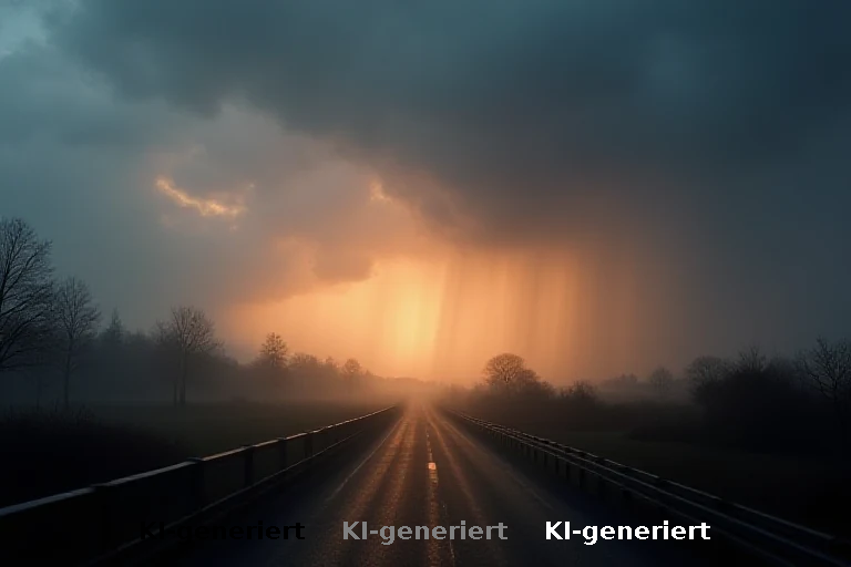 Wetterlage: Subtropische Luftmassen treffen auf abendliche Kaltfront
