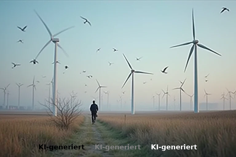 Forschungsprojekt zur Reduzierung von Vogelschlag an Windrädern