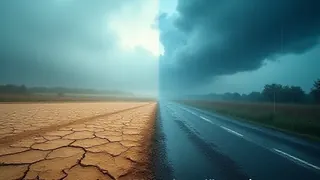 Wetterumschwung: Von Trockenheit zu Unwettern und zurück