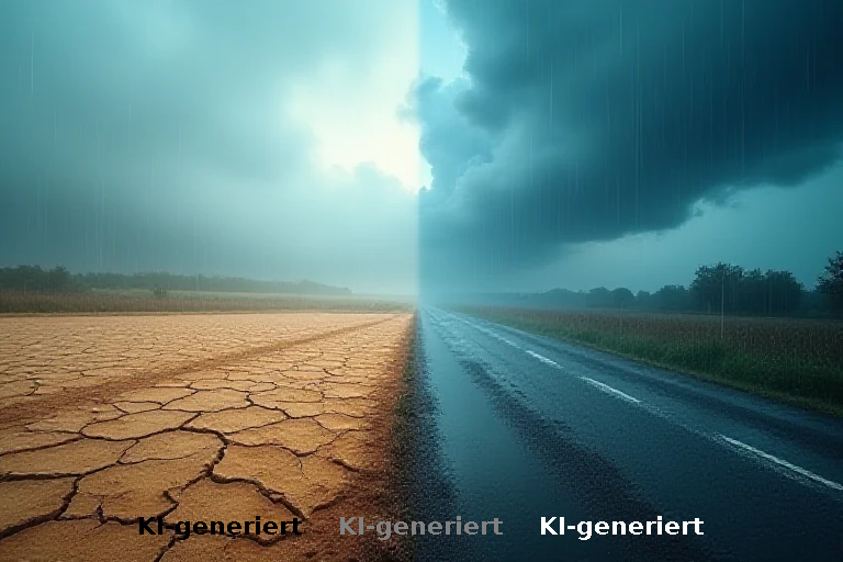 Wetterumschwung: Von Trockenheit zu Unwettern und zurück