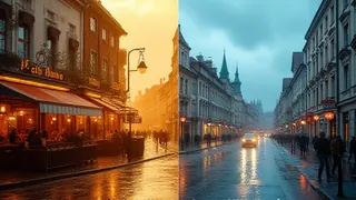 Wetterunterschiede prägen Oktoberfest-Beginn: Sonne im Süden, Regen im Norden
