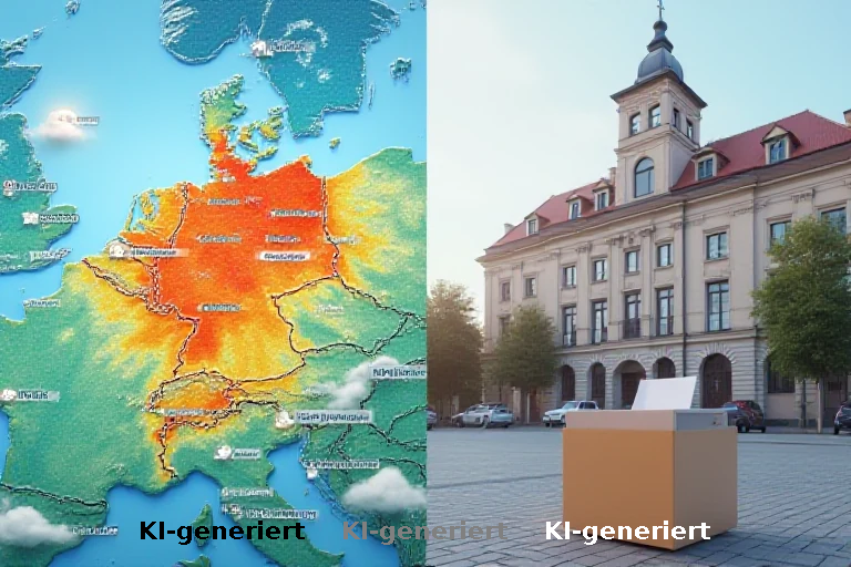 Wettervorhersage und politische Landtagswahl in Sachsen-Anhalt