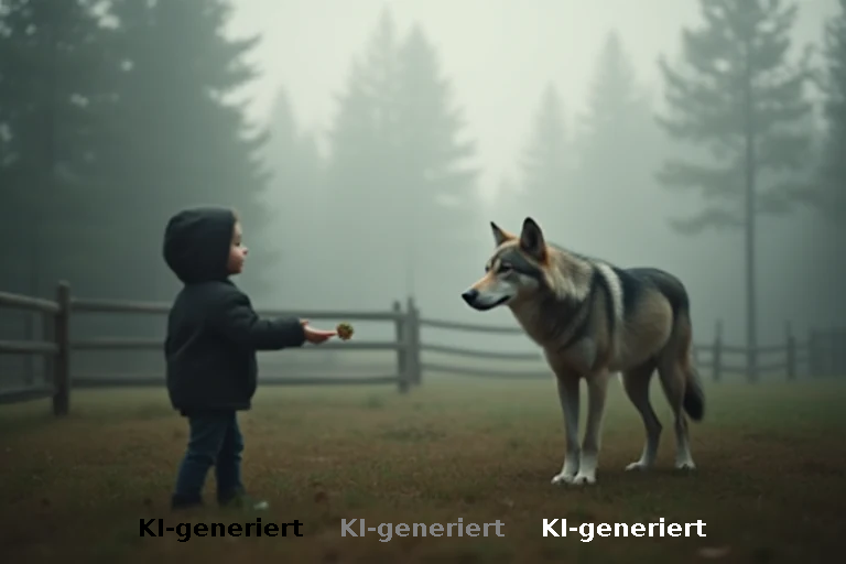 Wildpark-Vorfall: Landkreis prüft Zulässigkeit von Wolfsfütterung durch Kinder