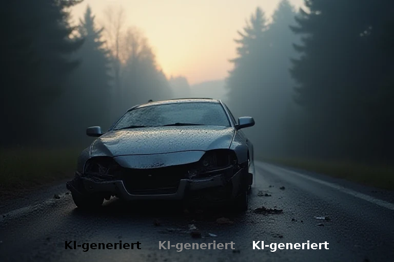 Wildunfall in Fünfstetten: Pkw-Fahrer fährt Reh an, 4000 Euro Schaden