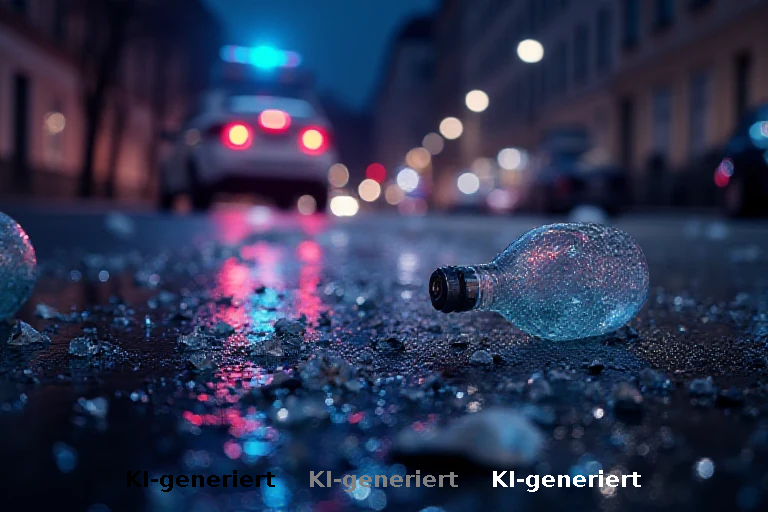Willkürlicher Flaschenangriff in Augsburg: Fahndung nach unbekannder Angreiferin