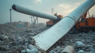 Windkraft-Altlasten als Zementrohstoff: Ein Schritt zur Kreislaufwirtschaft?